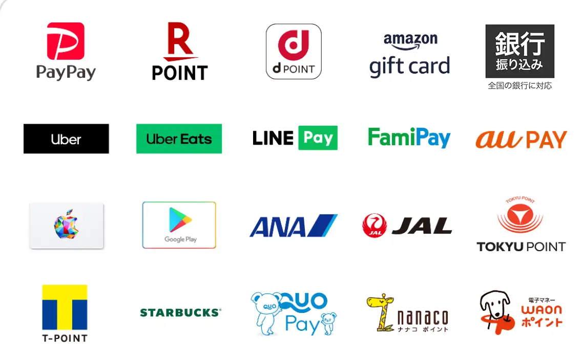 ドットマネー交換先