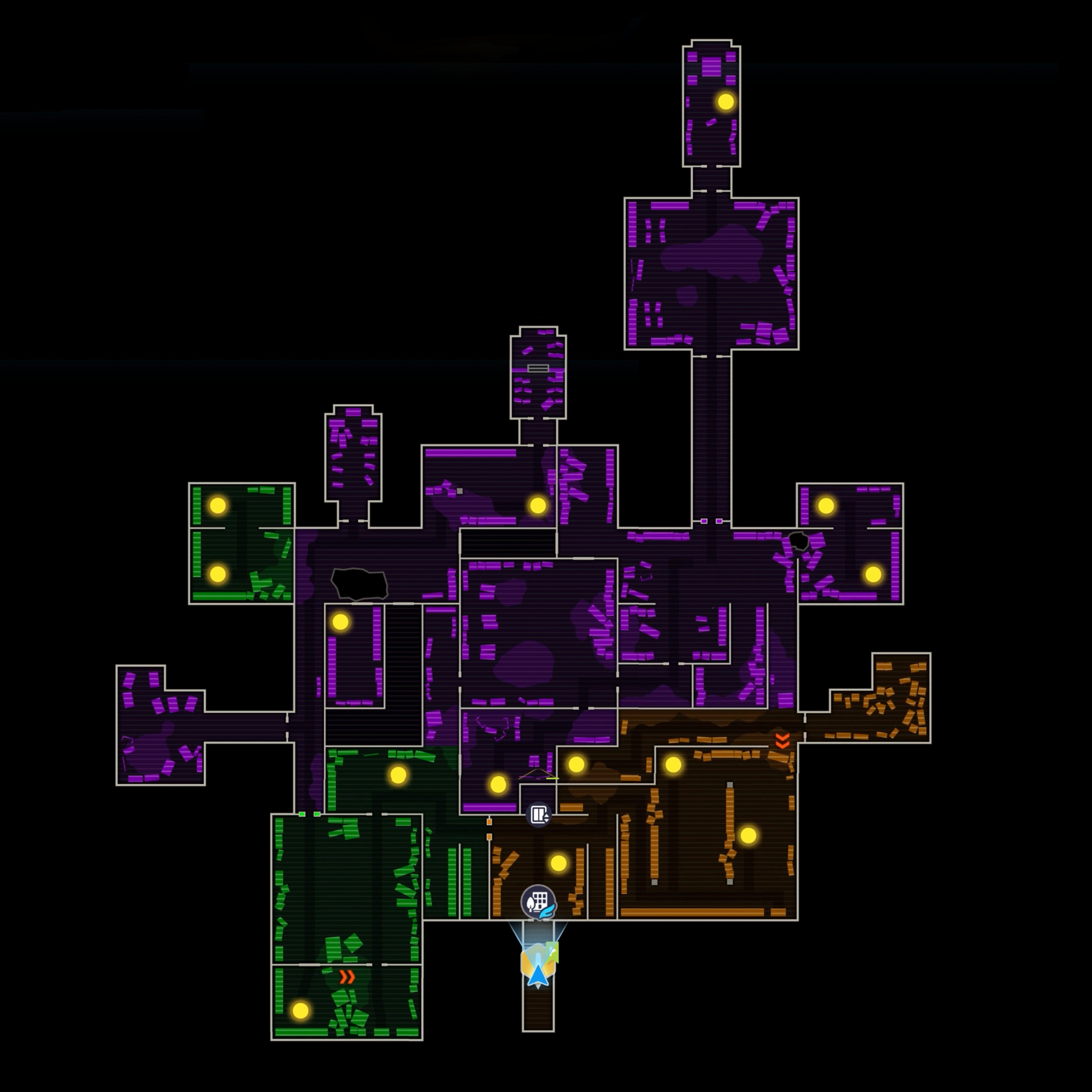 Lysandre Labs Map and Pokemon Locations | Pokemon Legends: Z-A｜Game8, image size:4901x4901